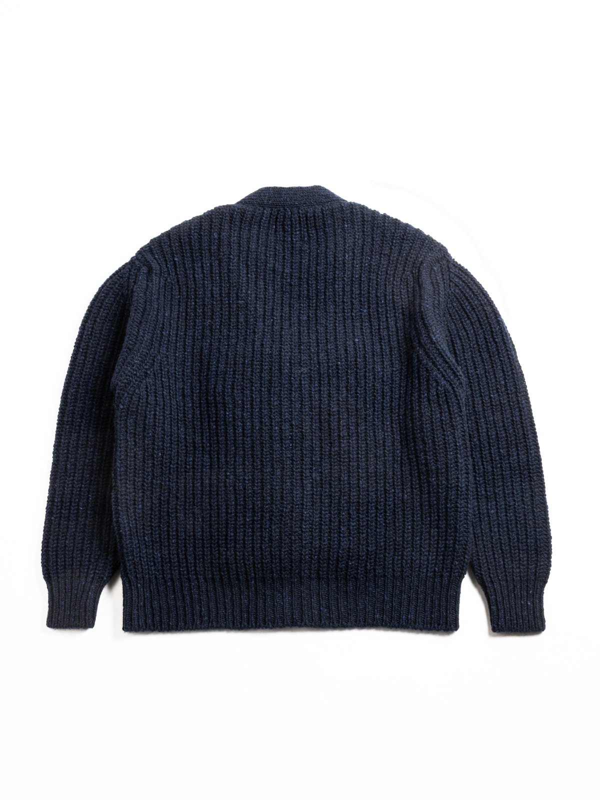 HOWLIN’ SAFETY KNIT V CARDIGAN NAVY - Image 5