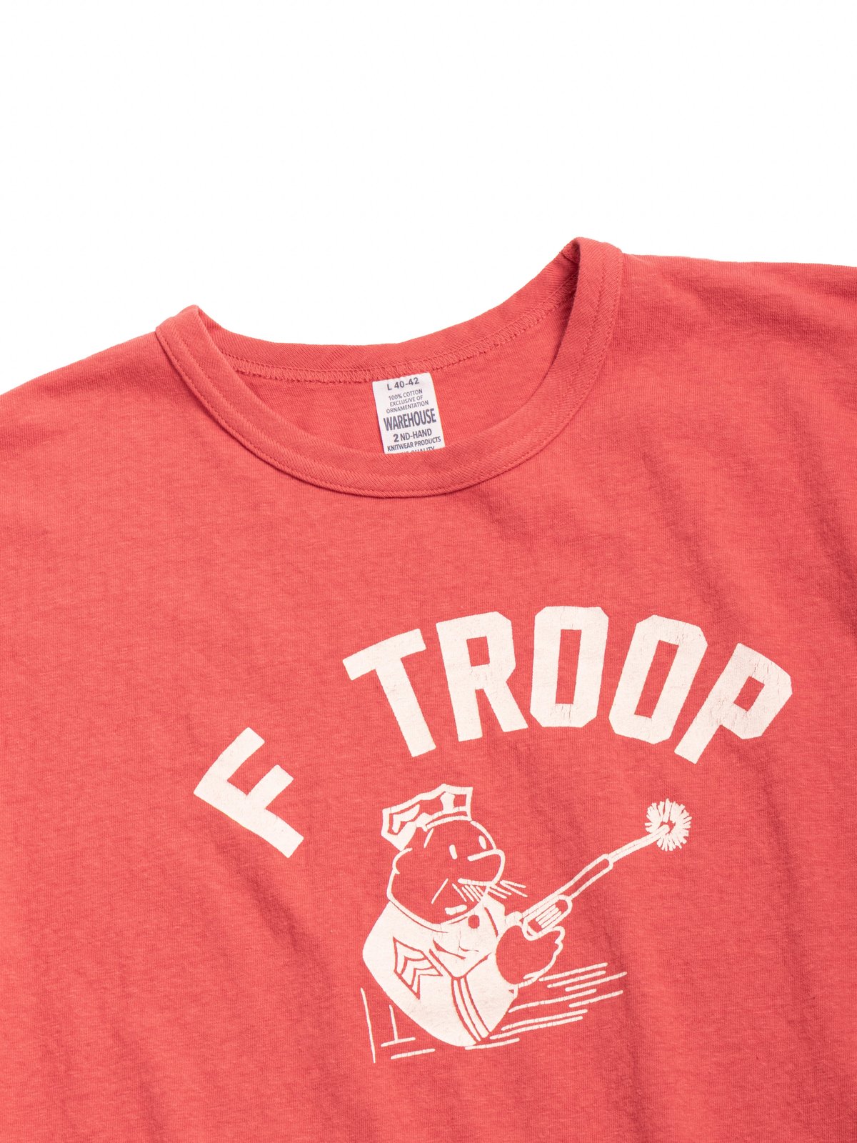 (LOT 4064) F TROOP T&ndash;SHIRT RED - Image 2