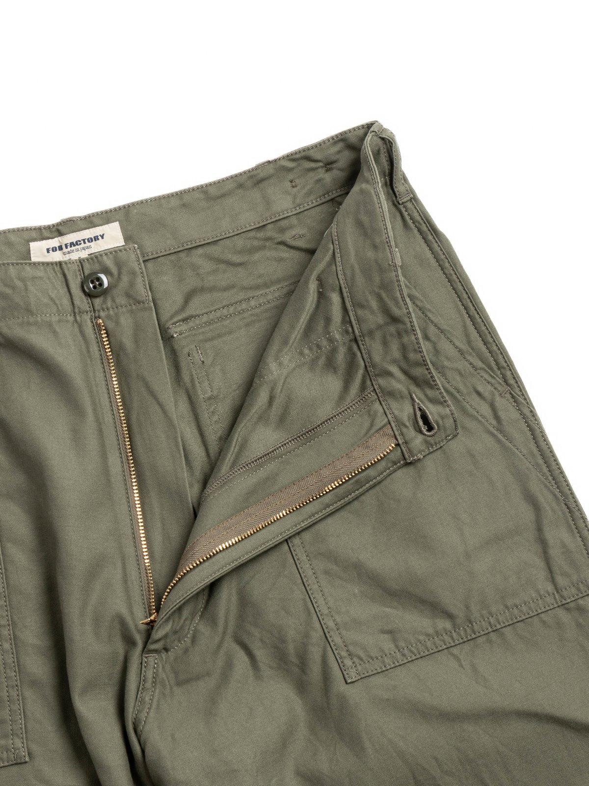 (F040) BAKER PANT TYPE 2 OLIVE - Image 3