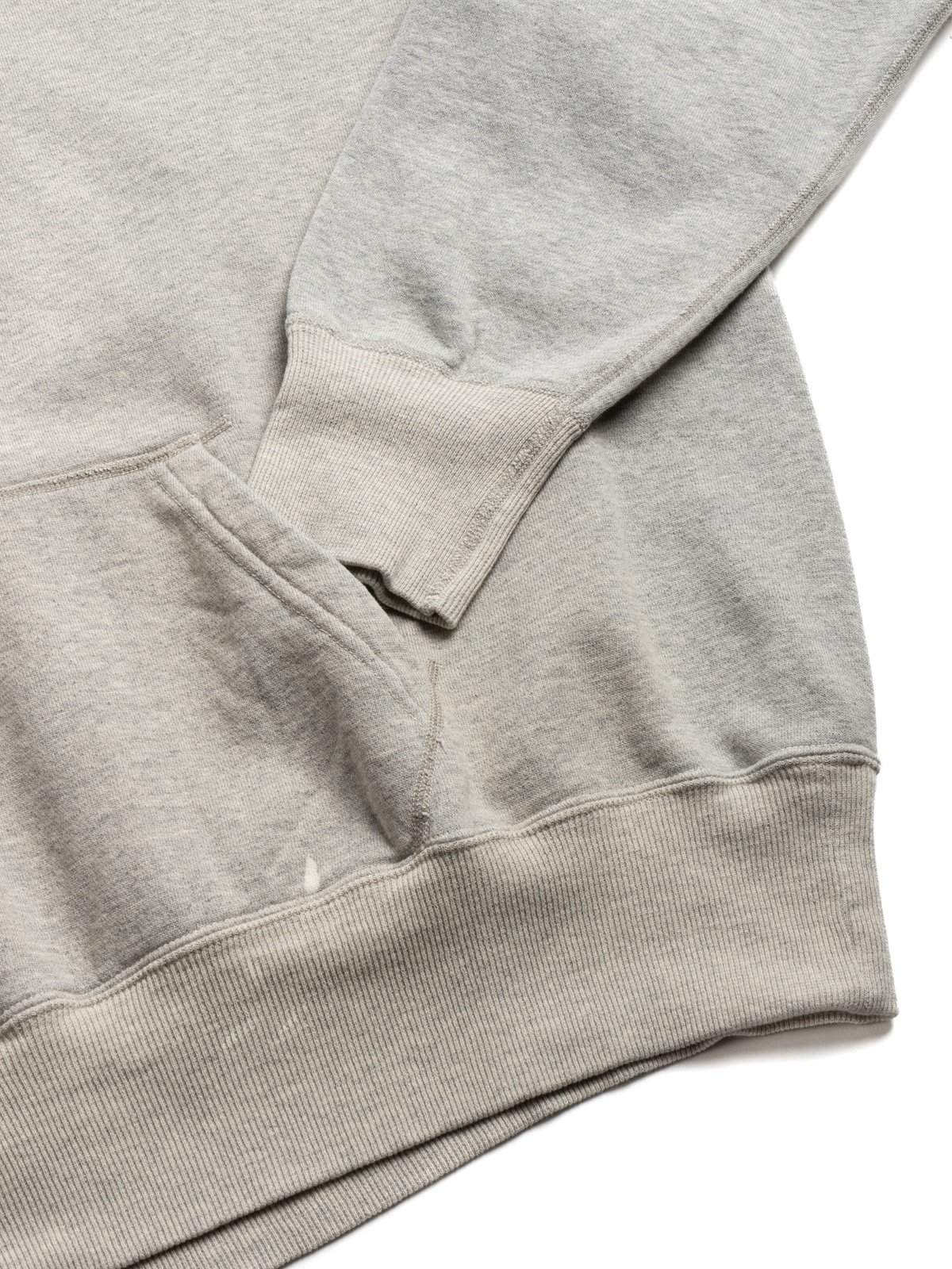 (LOT 462) RAGLAN HOOD U/W (SUN BURN) GRAY - Image 5