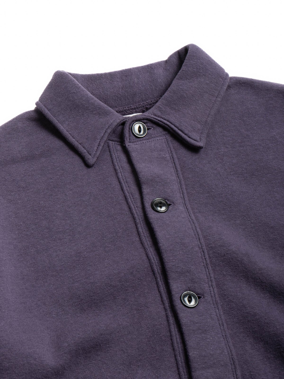 (LOT 86016) &ldquo;LOOP WHEEL&rdquo;SWEAT JACKET NAVY - Image 2