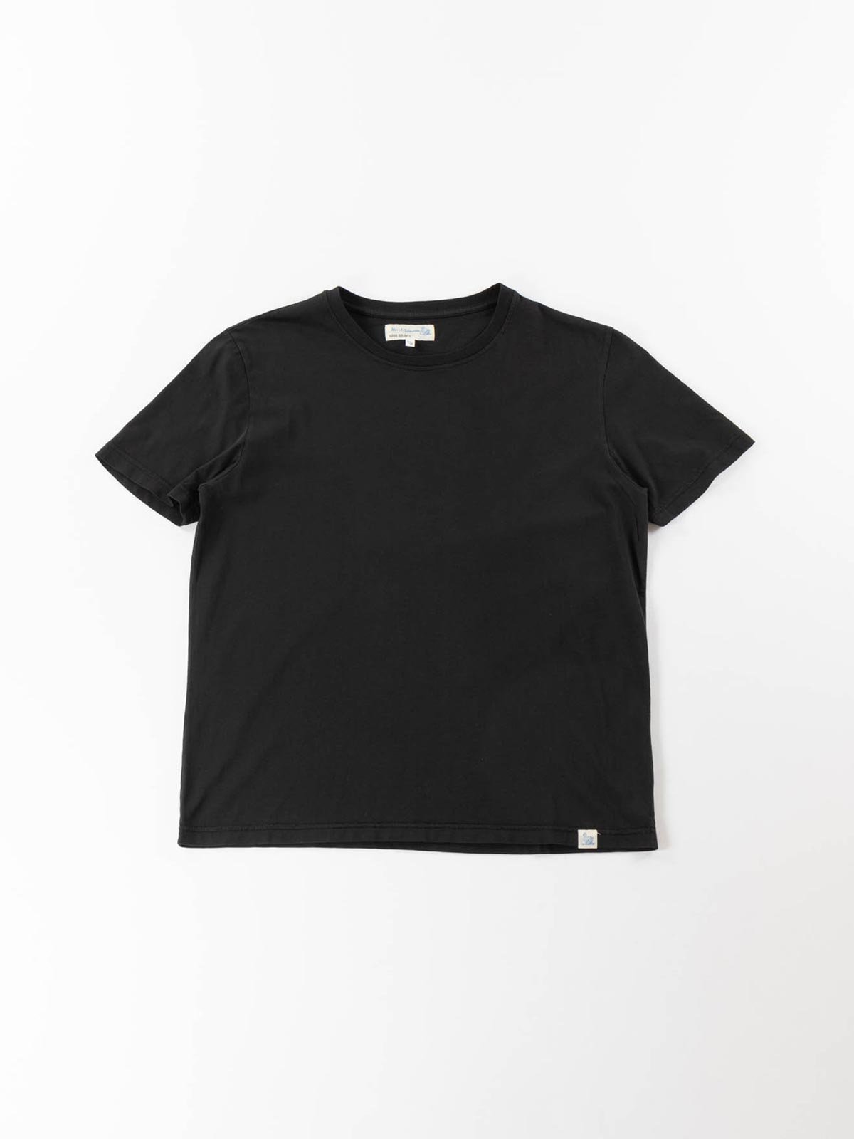 GOOD BASICS CREW NECK T–SHIRT DEEP BLACK - Image 1