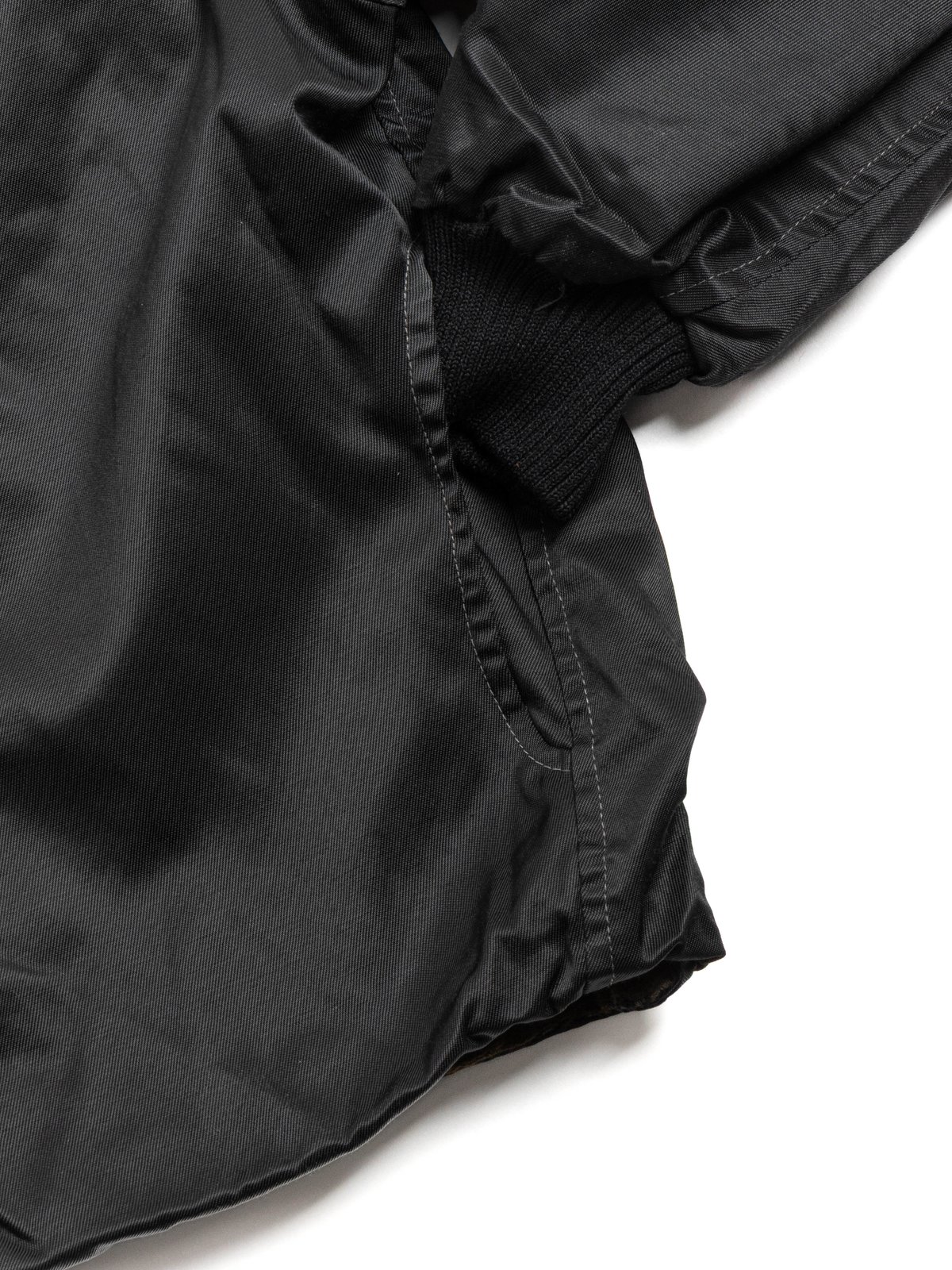 MALA REVERSIBLE JACKET FLIGHT NYLON & COTTON COVERLET SHALE - Image 8