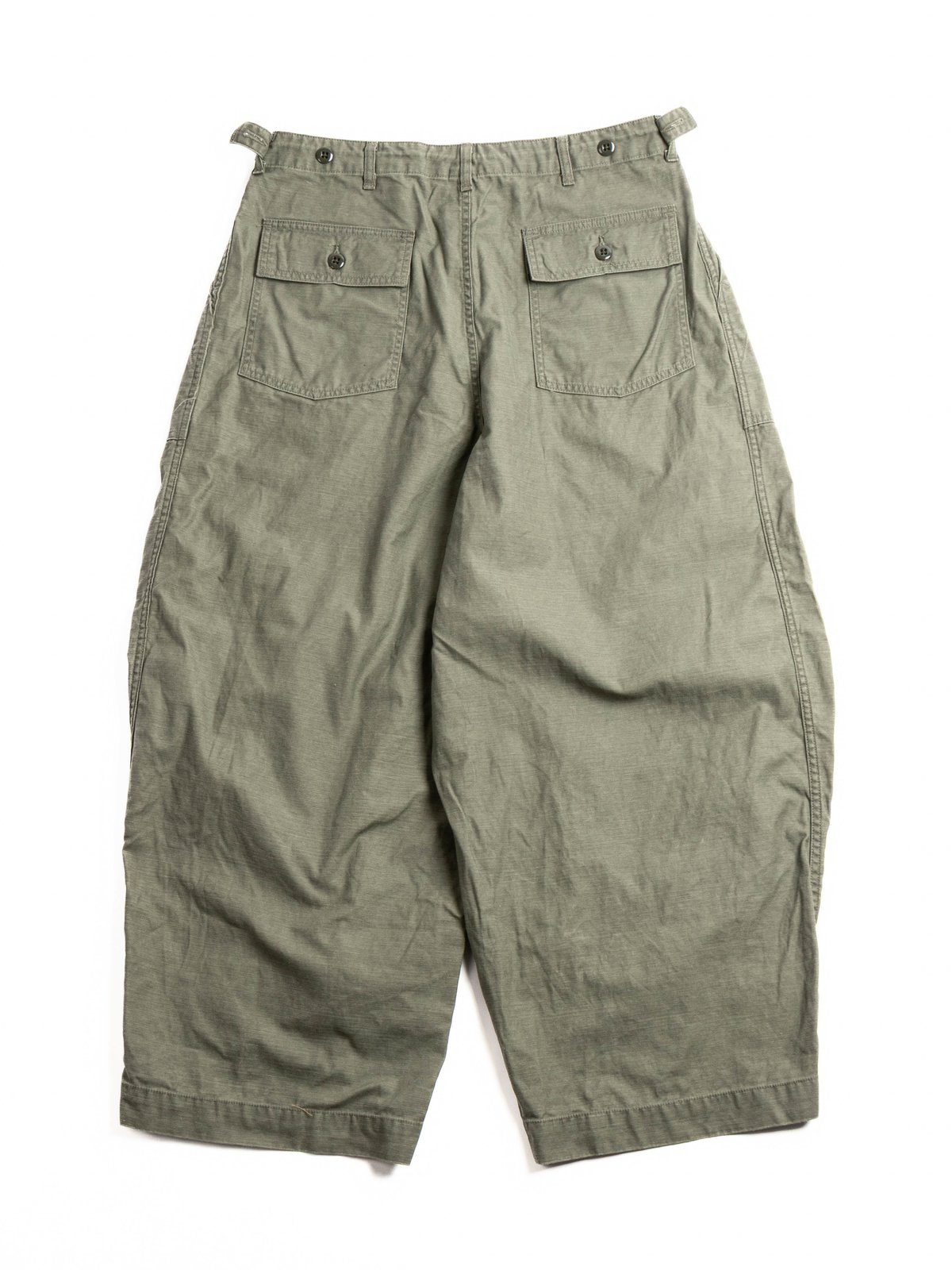 NEEDLES H.D. PANT FATIGUE OLIVE - Image 6