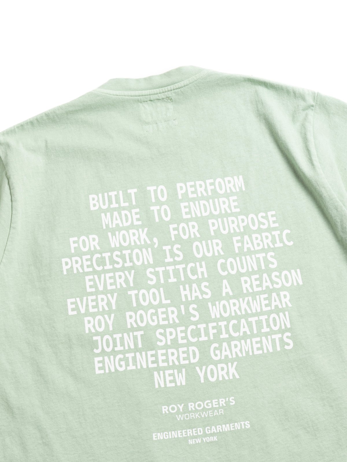 TEE SHIRT SAGE GREEN - Image 4