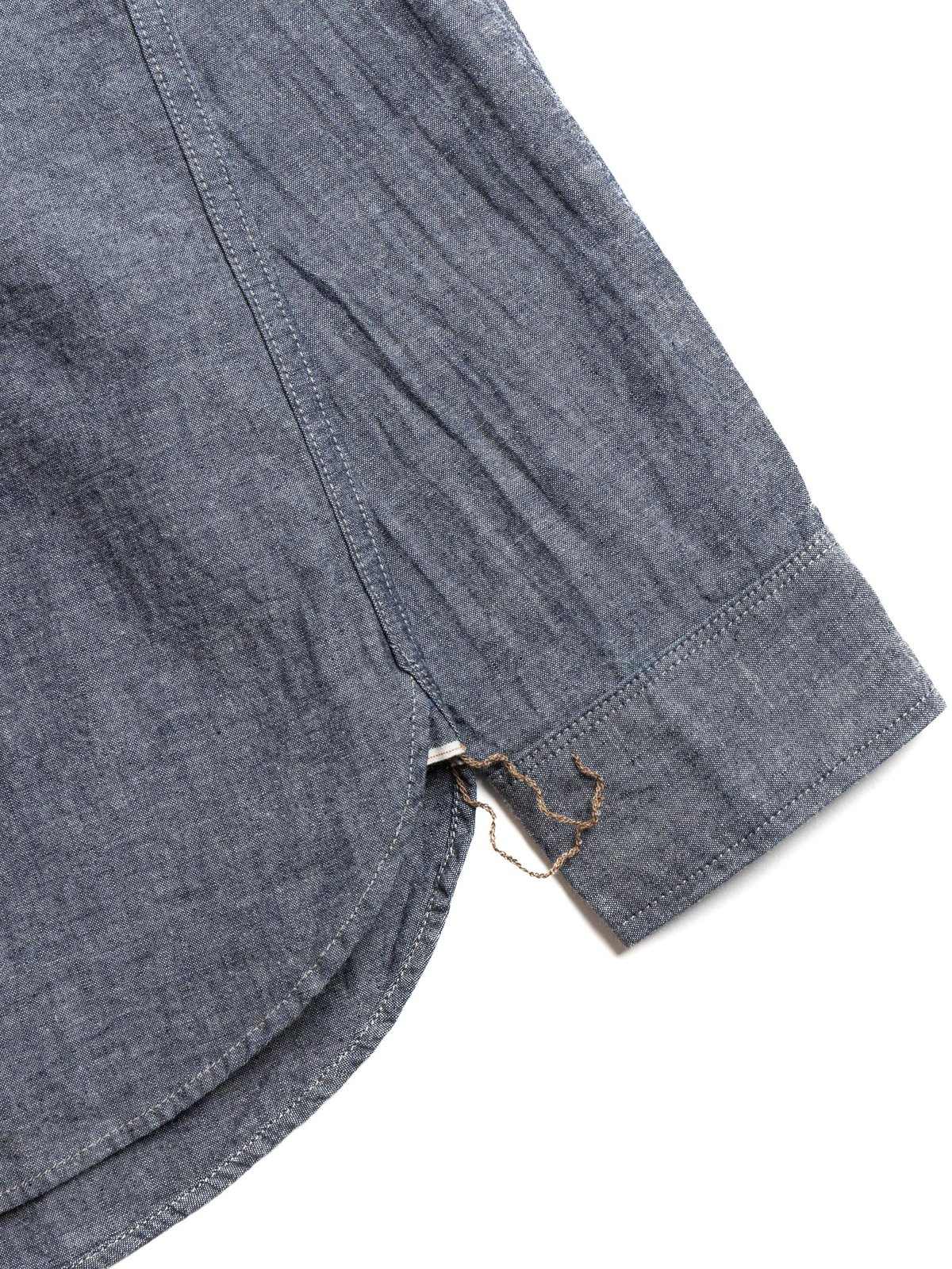 SELVEDGE INDIGO CHAMBRAY WORK SHIRTS INDIGO - Image 3