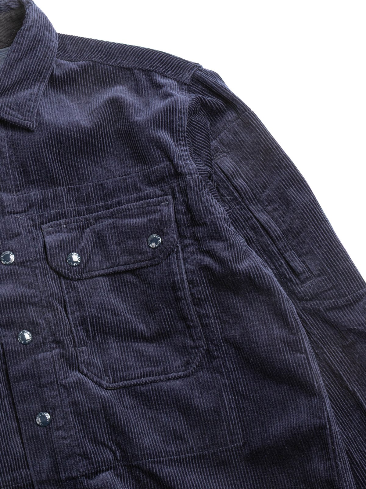 CPO SHIRT JACKET NAVY 8W CORDUROY - Image 3