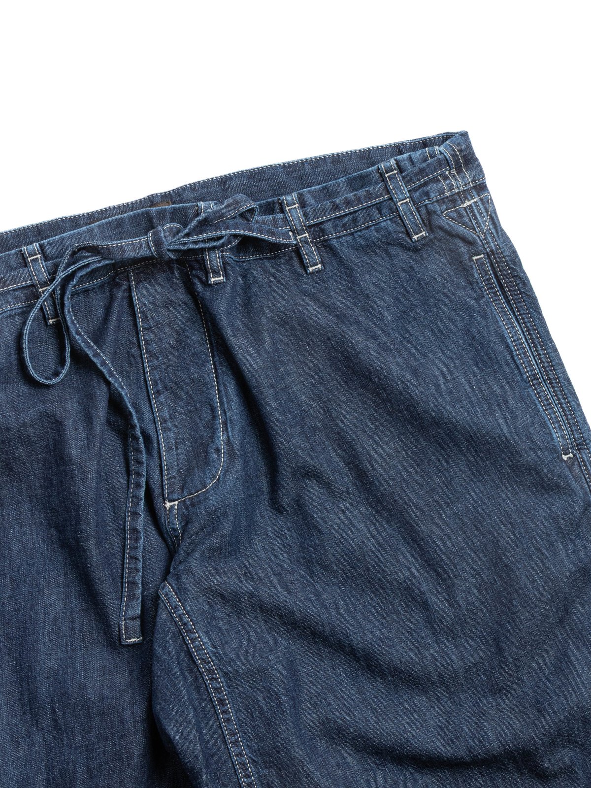 TIE ME UP PANT L DENIM - Image 2