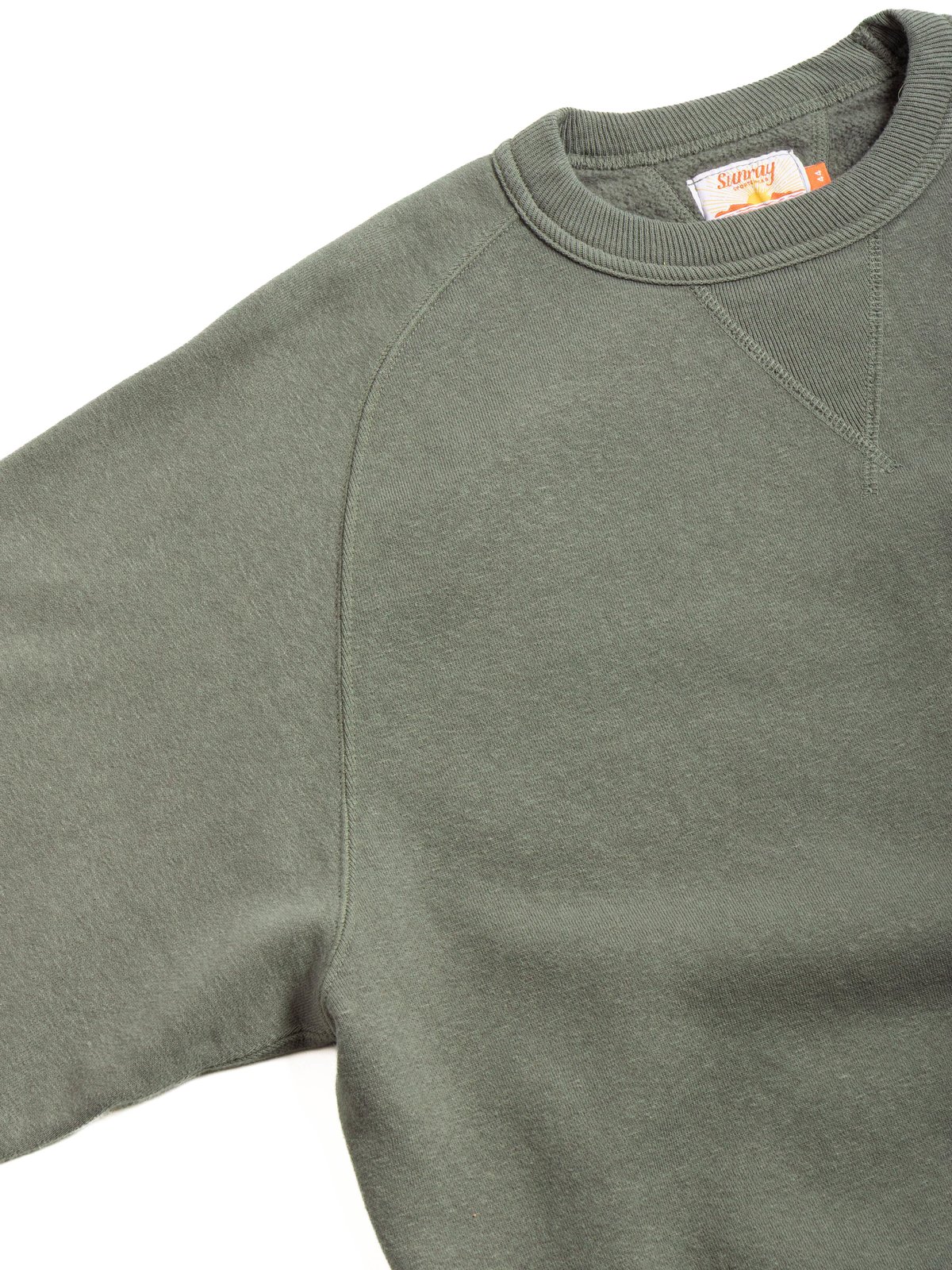 PUAMANA CREWNECK SWEATSHIRT BALSAM GREEN - Image 2