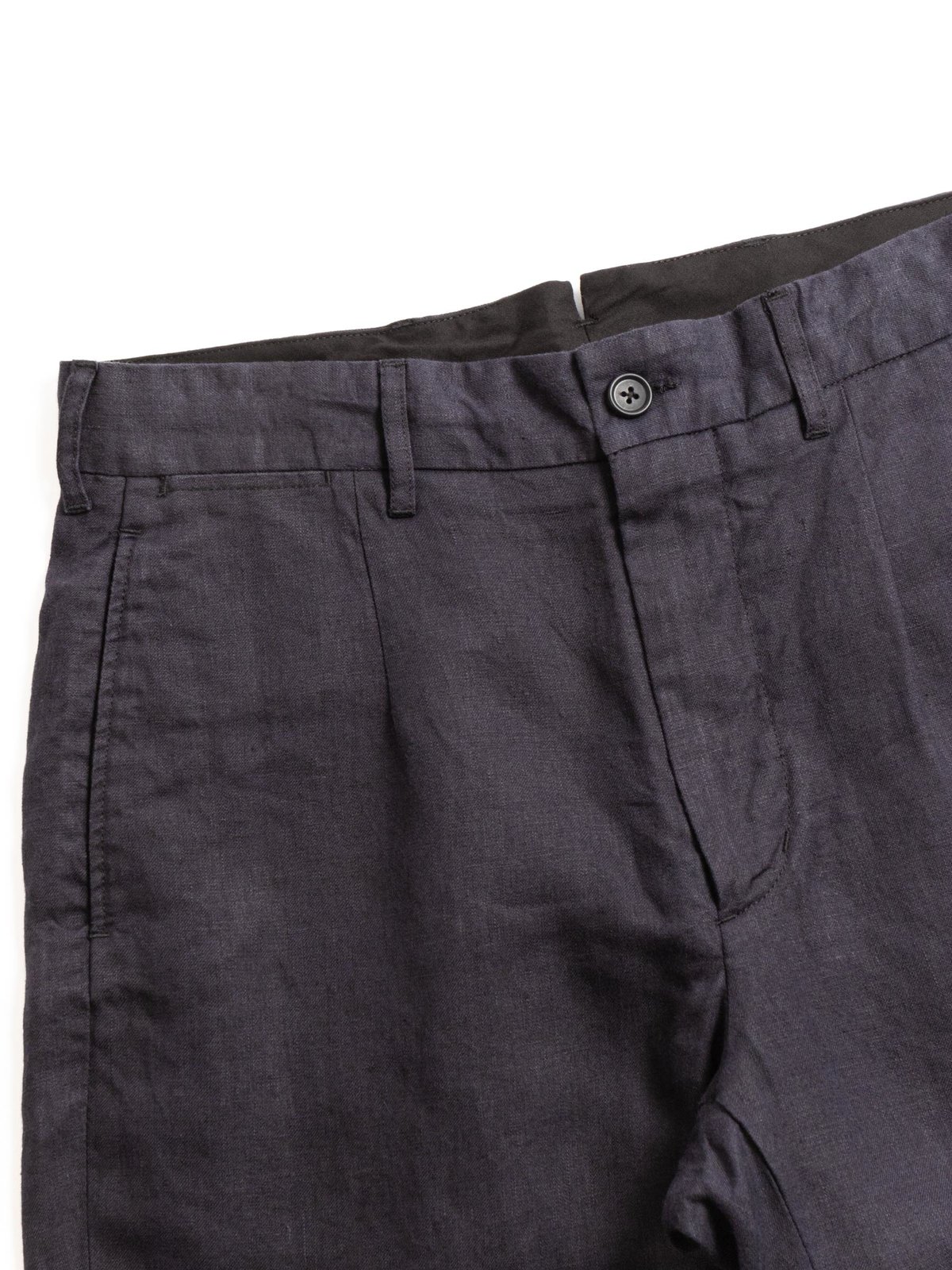 ANDOVER PANT NAVY LINEN TWILL - Image 2