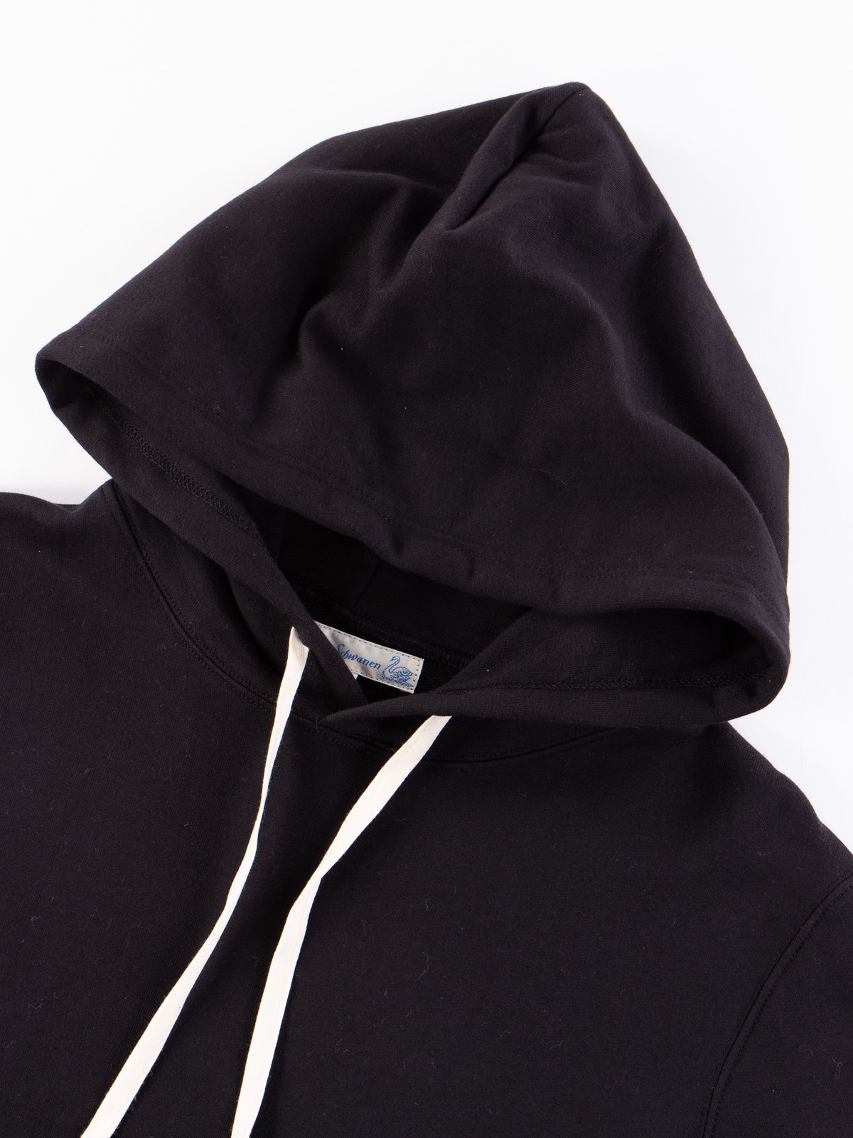 Deep Black 382 Organic Cotton Hooded Sweatshirt - Image 5