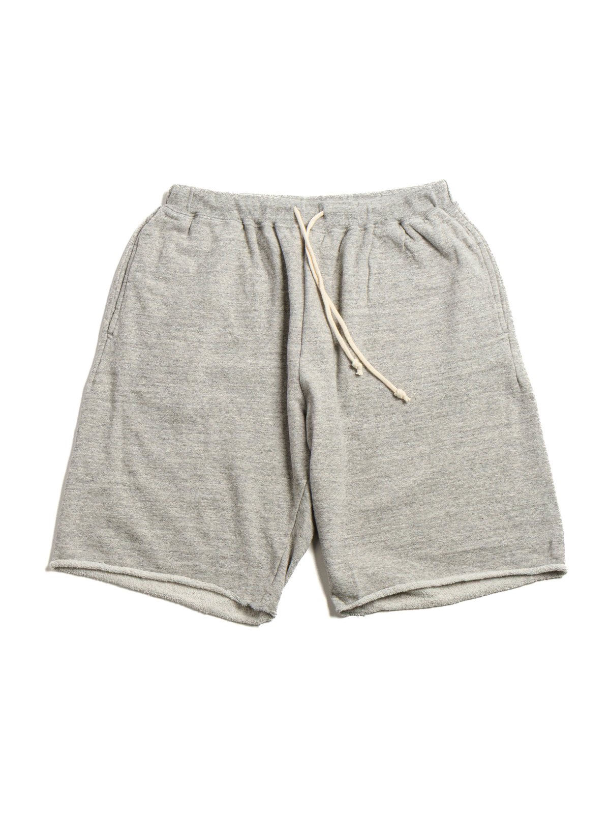 (LOT 84002) SWEAT SHORT PANTS HEATHER GREY - Image 1