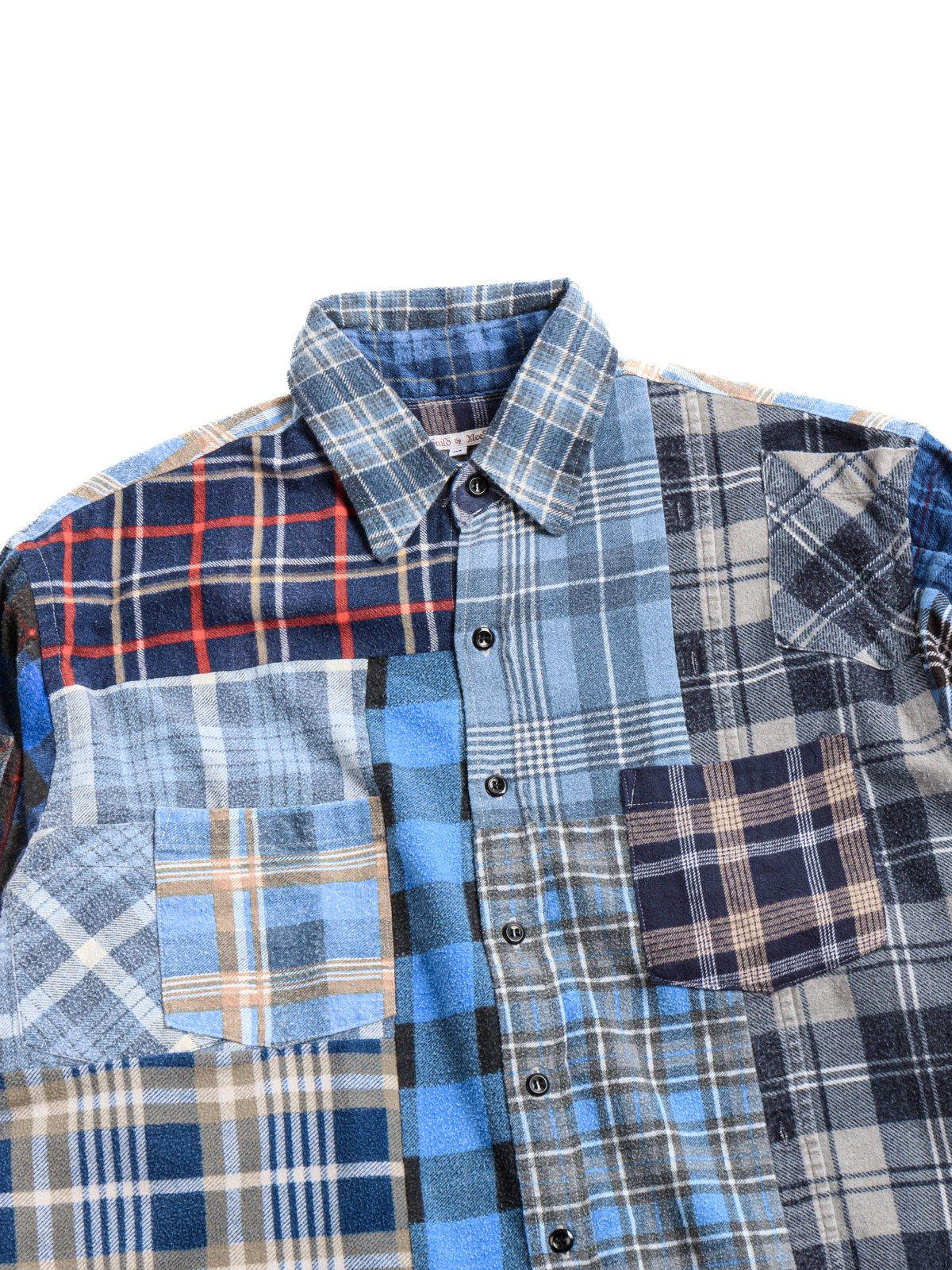REBUILD by NEEDLES FLANNEL SHIRT STRAIGHT HEM SHIRT ASSORTED 3 - Image 3