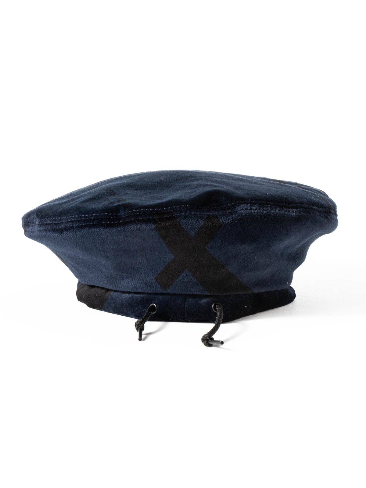BERET NAVY COTTON PRINTED MUSIC NOTE - Image 3