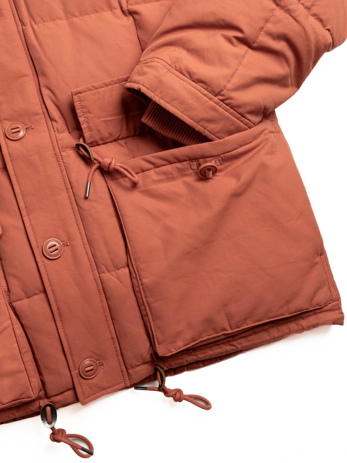 KARAKORAM DOWN PARKA JACKET ORANGE - Image 5
