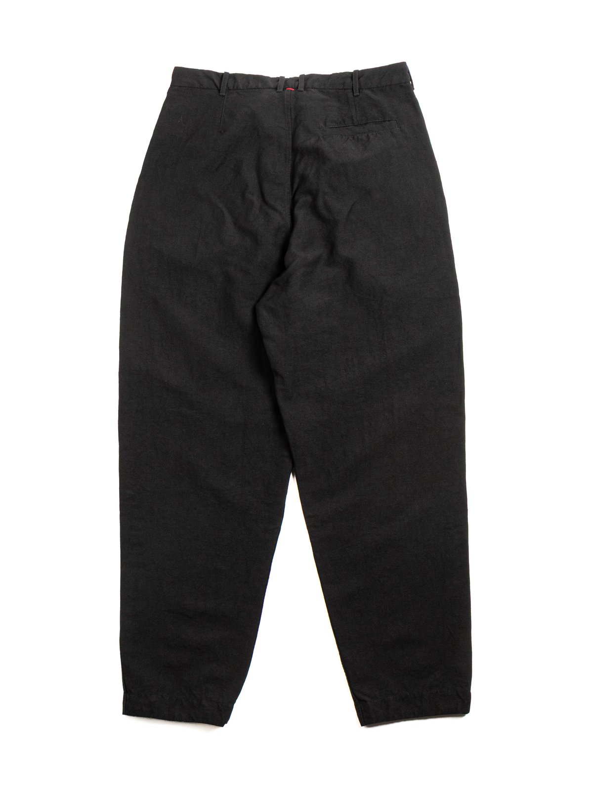 HIROSHI PANT &ndash; LIN WOOL &ndash; BLACK - Image 6