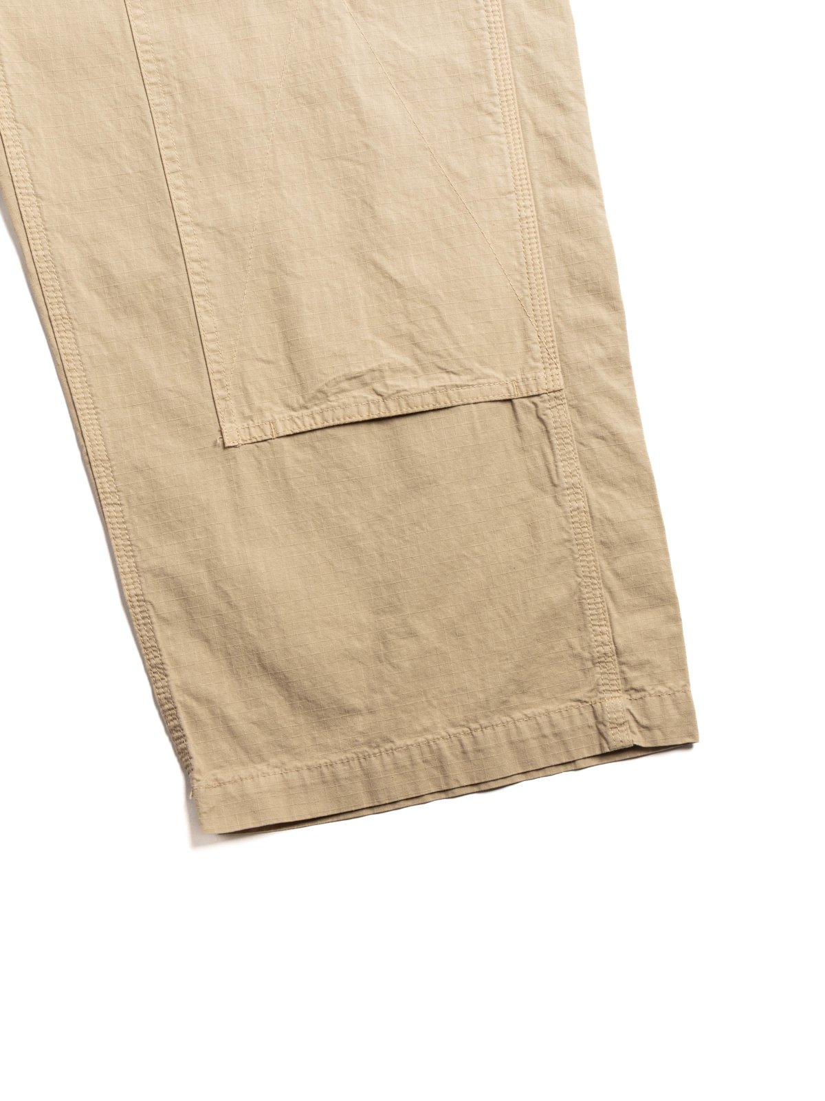 PAINTER PANT GARMENT DYED RIPTSOP KHAKI - Image 5