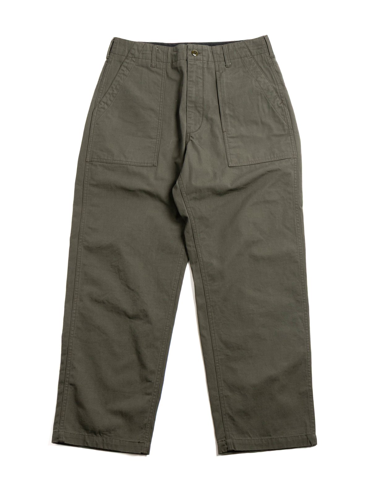 FATIGUE PANT OLIVE HEAVYWEIGHT COTTON RIPSTOP - Image 1