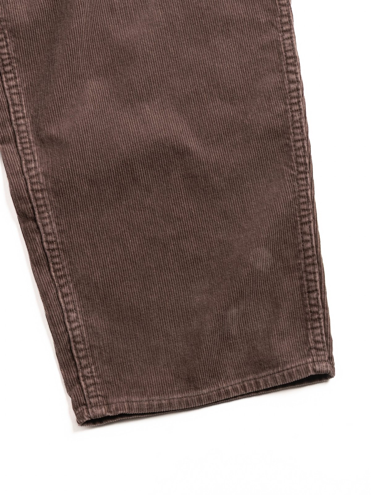H.UNIT CORDUROY EASY PANTS (UW) BROWN - Image 3