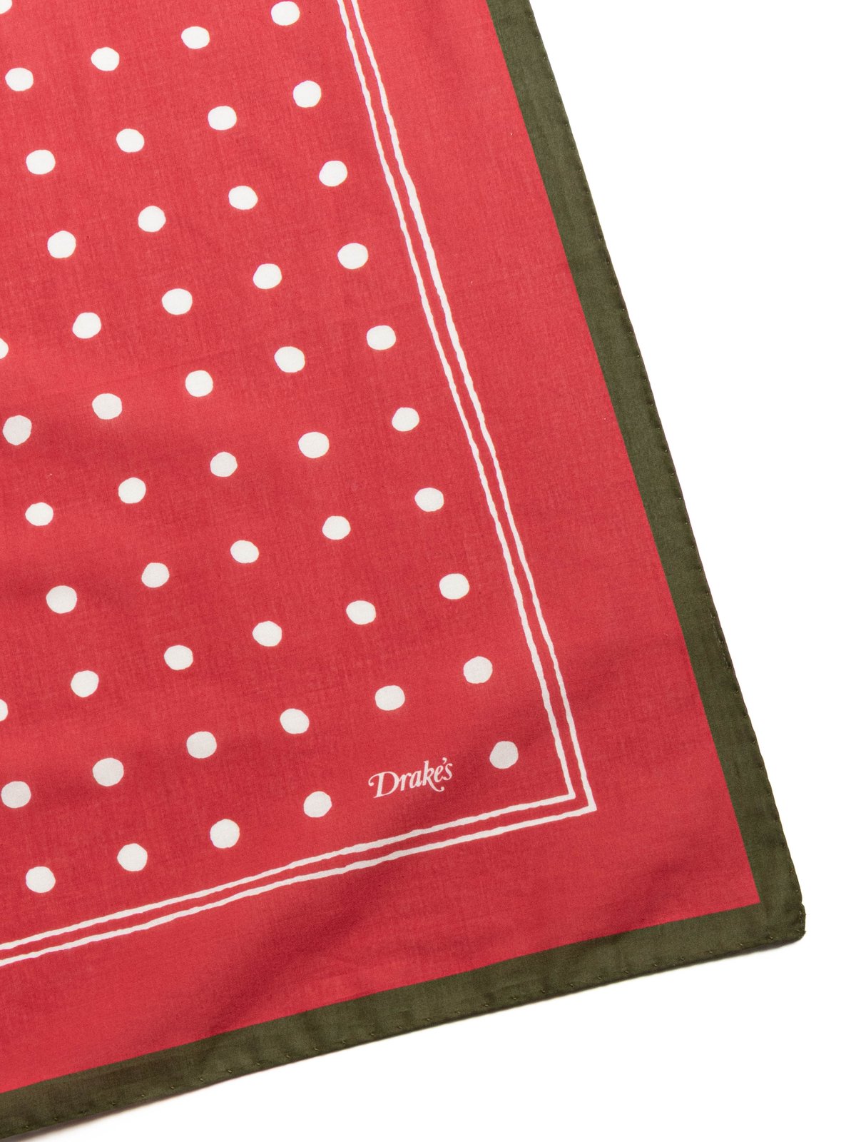 POLKA DOT BANDANA RED - Image 3