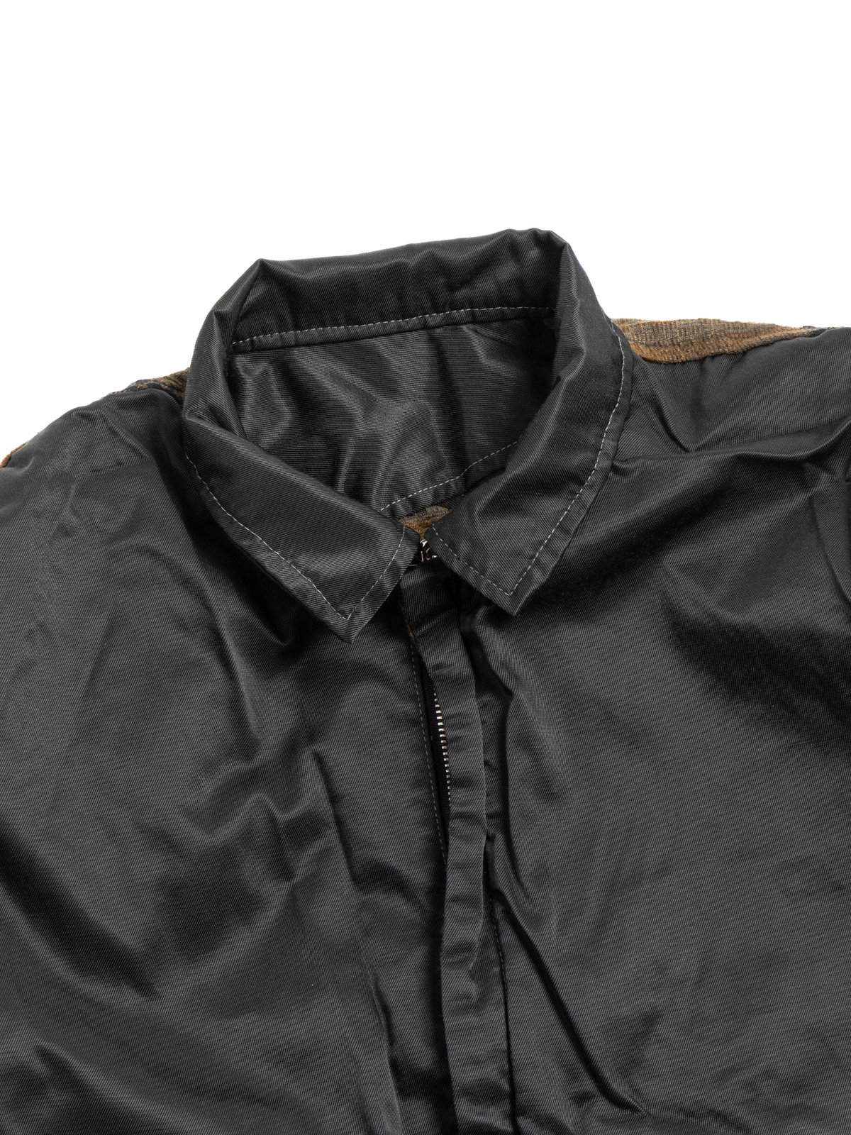 MALA REVERSIBLE JACKET FLIGHT NYLON & COTTON COVERLET SHALE - Image 7
