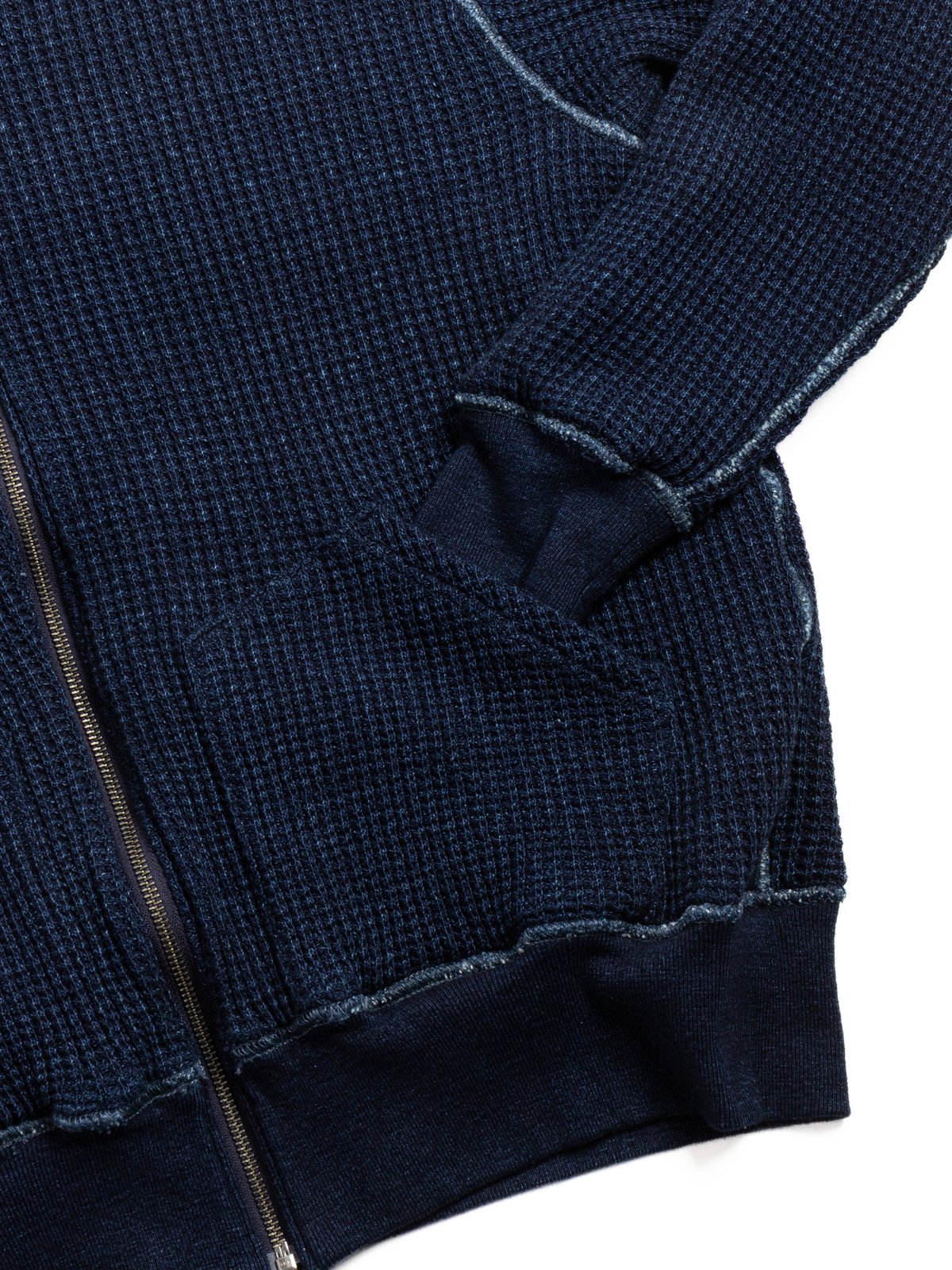 (D8183 STUDIO D&rsquo;ARTISAN INDIGO REVERSIBLE SWEATSHIRT - Image 7