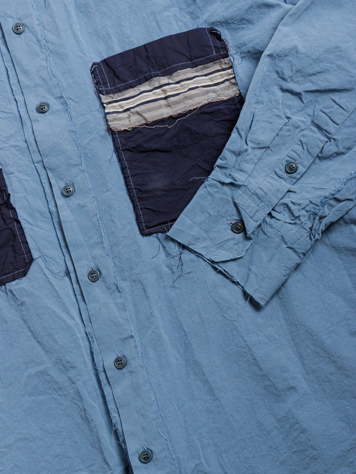 HAMNET SHIRT POCKET PATCHWORK STORM - Image 4