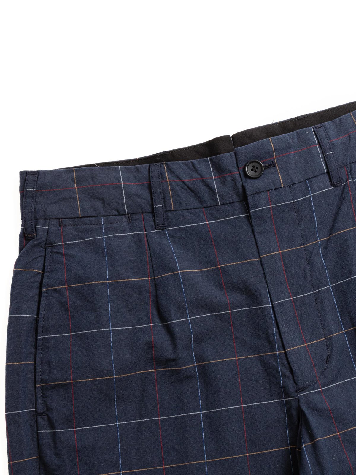 ANDOVER PANT NAVY CL WINDOWPANE - Image 2
