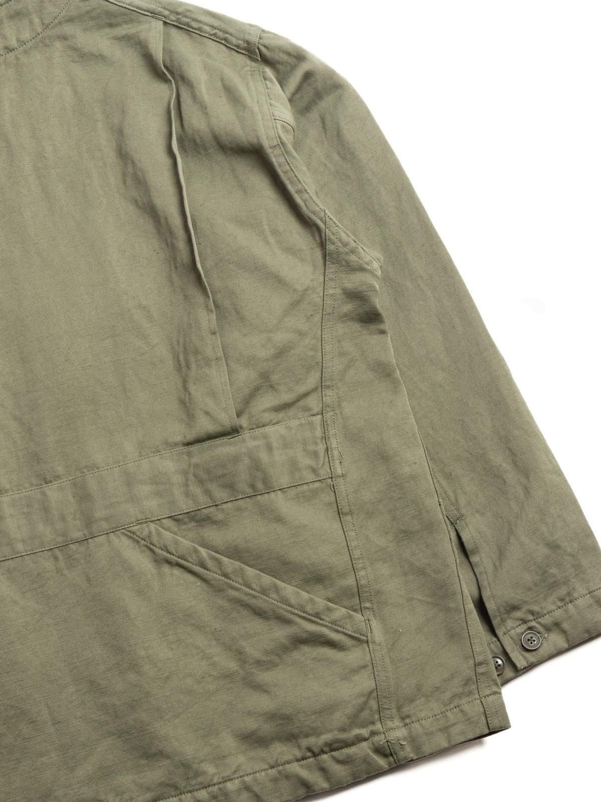 CARDIGAN JACKET OLIVE CL HEAVY TWILL - Image 4