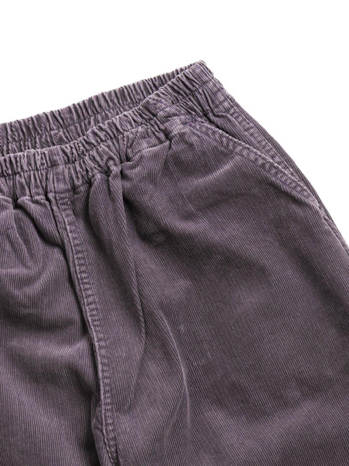 H.UNIT CORDUROY EASY PANTS (UW) GRAY - Image 2