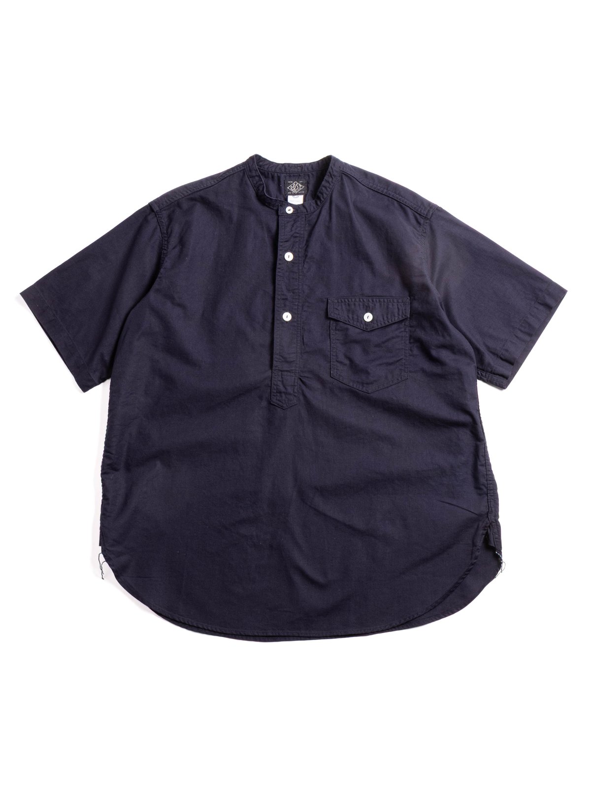 (3213SB&ndash;PCN) NAVY CUT BAND S/S PANAMA CLOTH NAVY - Image 1