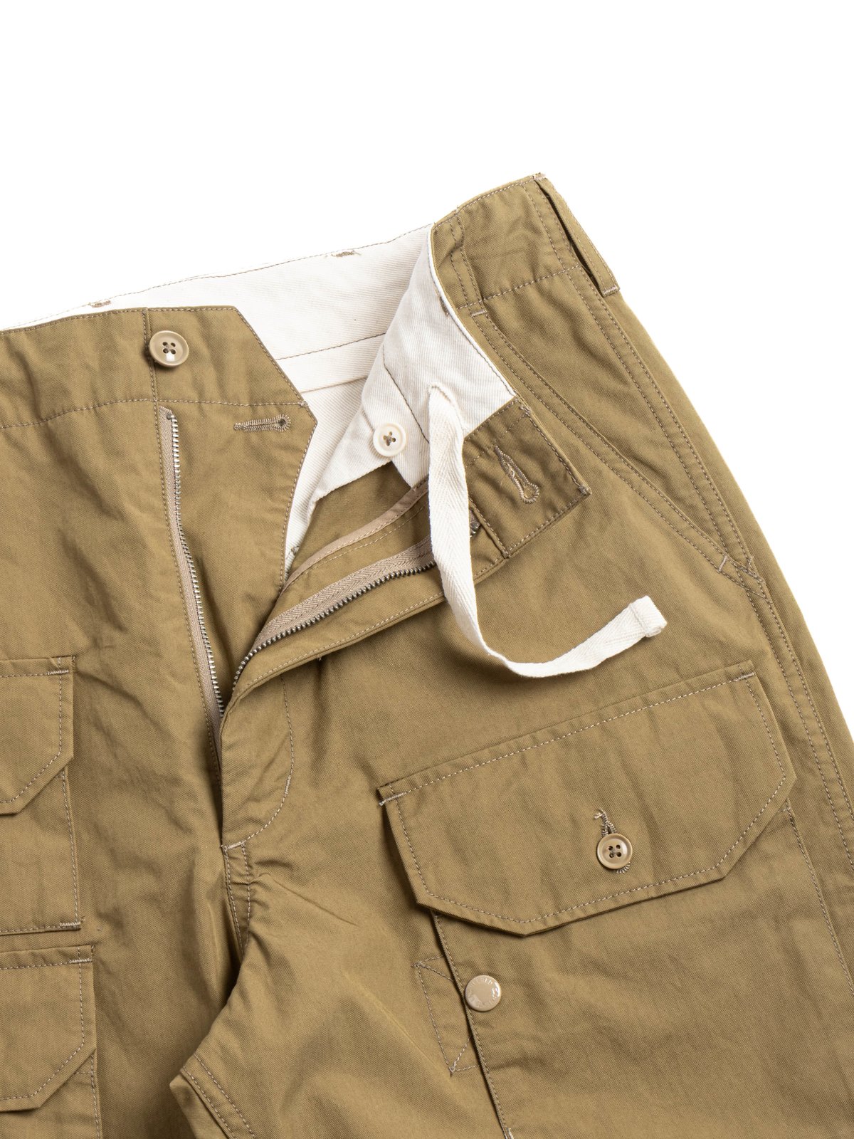 FLIGHT PANT COATED NYCO TWILL KHAKI - Image 3