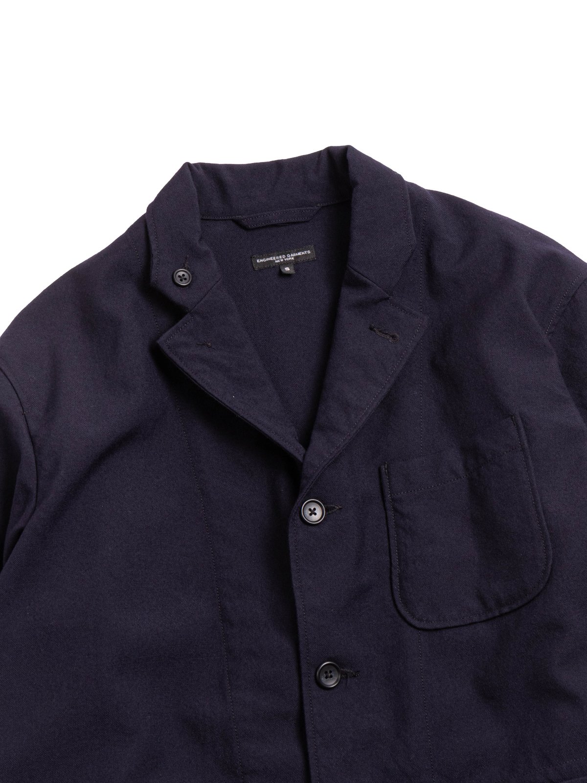 LOITER JACKET DARK NAVY WOOL UNIFORM SERGE - Image 2