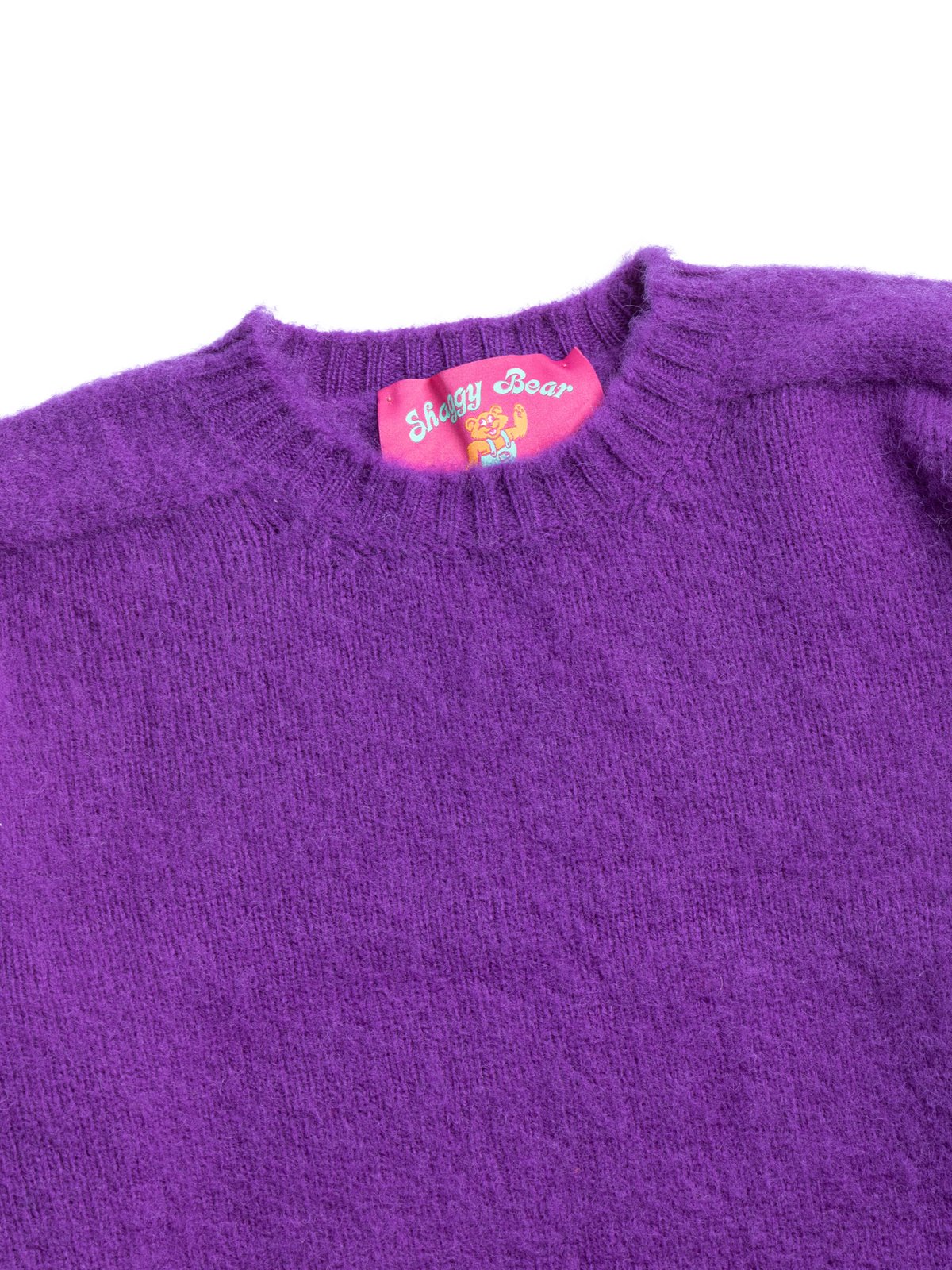 HOWLIN’ SHAGGY BEAR KNIT MYSTIC VIOLET - Image 2