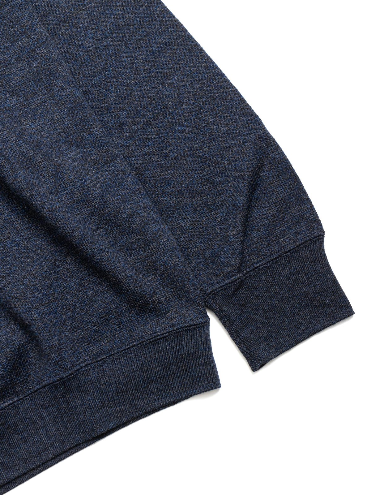 WADE L/S POLO NAVY MELANGE - Image 3