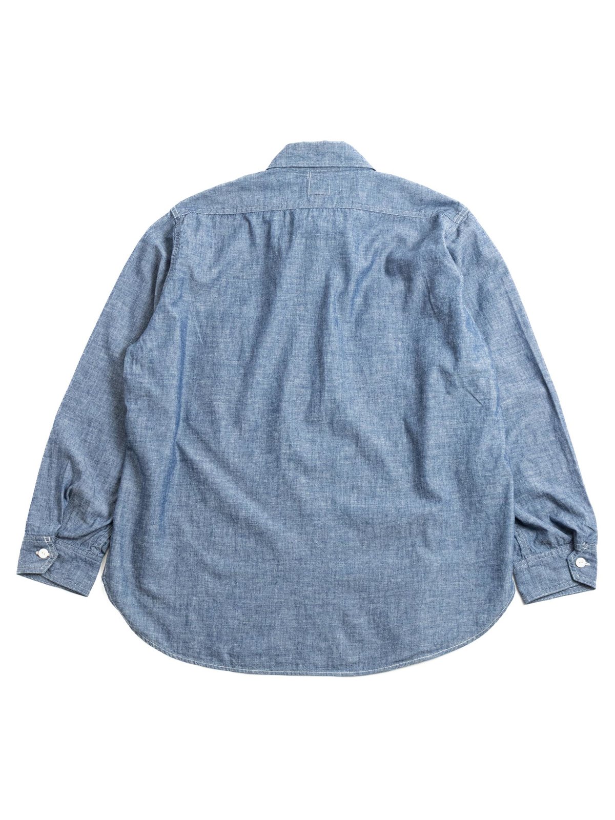 (1202–CC) No.2 SHIRT CLASSIC CHAMBRAY INDIGO - Image 4