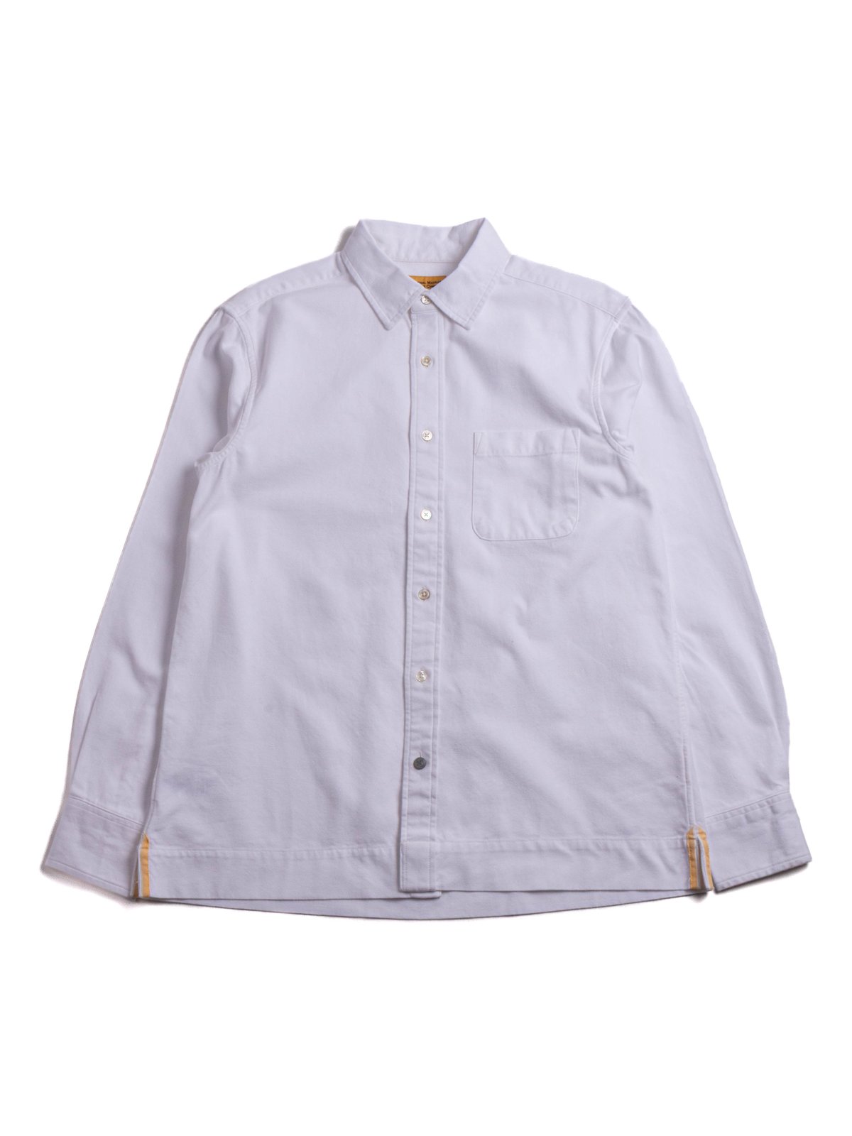 (OM45475.45) TBB HAND WOVEN 7oz TWO PLY OXFORD WEAVE STRAIGHT HEM SHIRT - Image 1