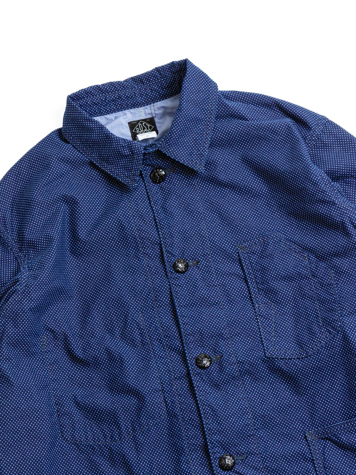 LINED No1 JACKET DOT X FEATHER CHAMBRAY - Image 2