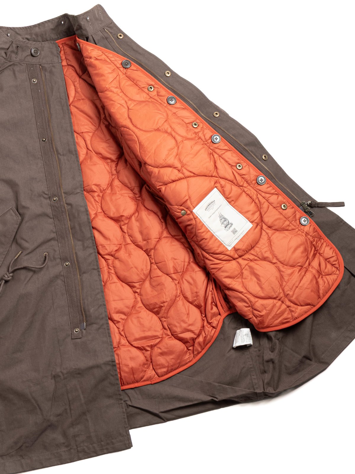 VINCENT M1965 FISHTAIL PARKA BROWN - Image 6