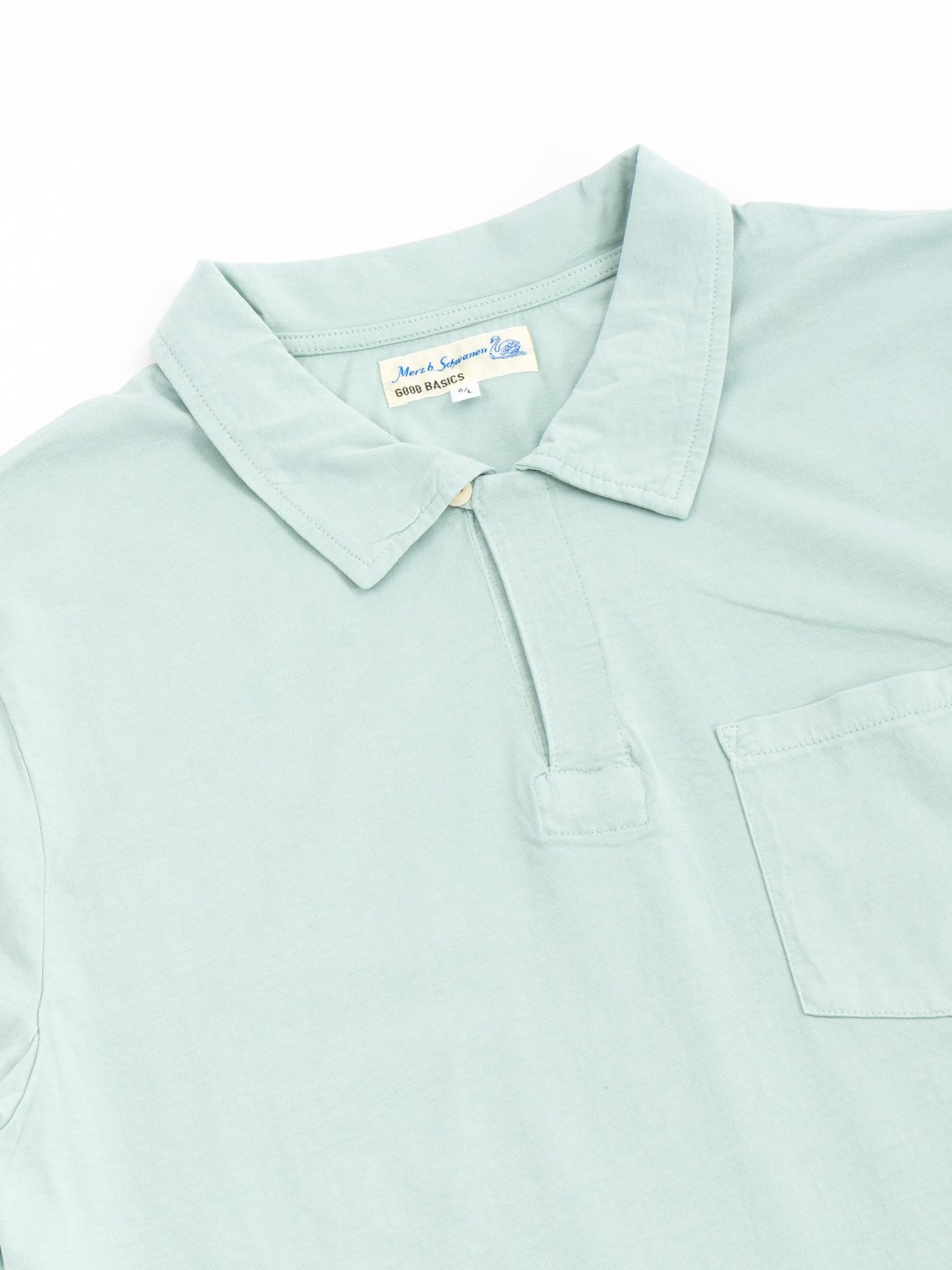 GOOD BASICS PLP02 MEN’S POLO SHIRT WITH POCKET ICE  - Image 2