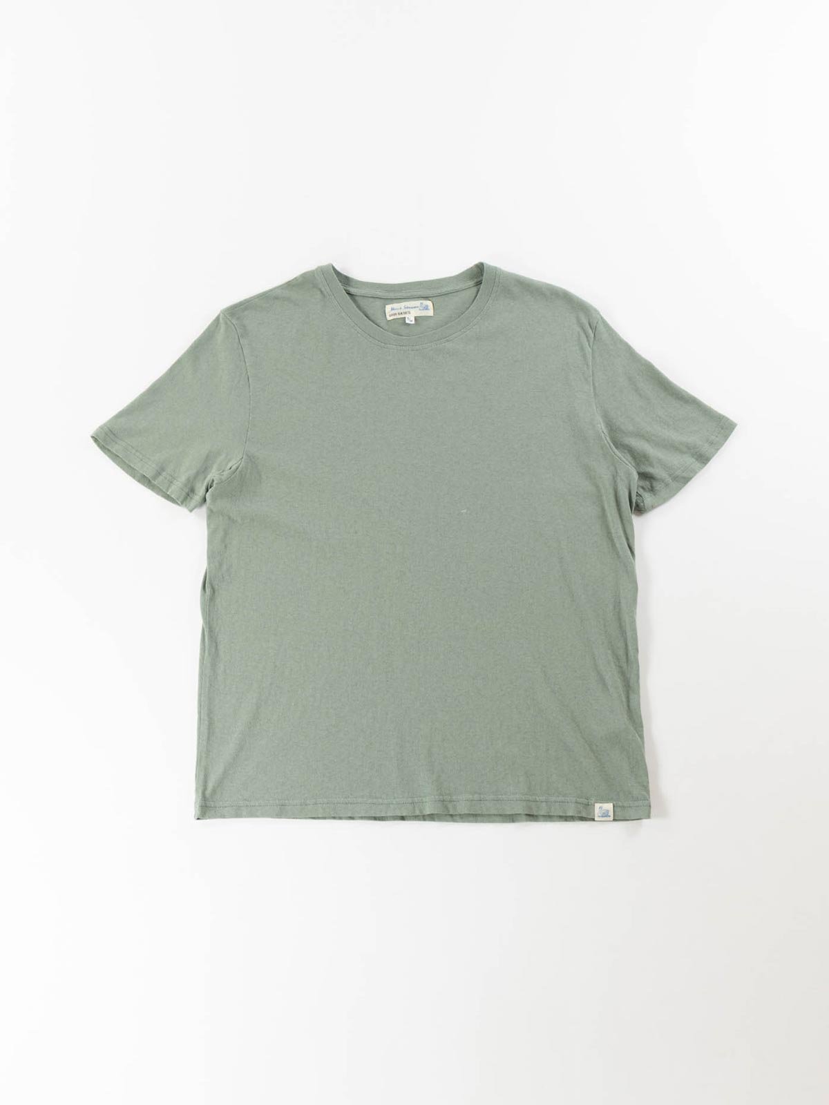 GOOD BASICS VINTAGE JERSEY T–SHIRT LIGHT ARMY - Image 1