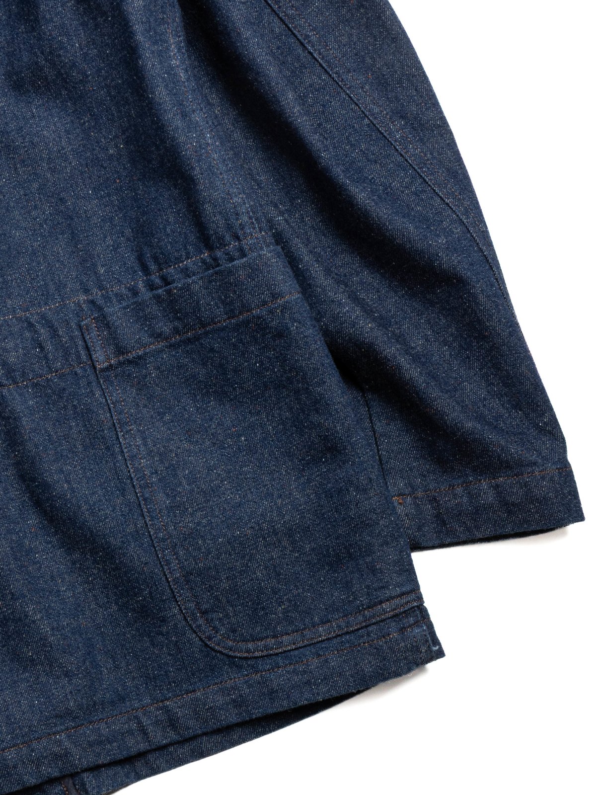 WORK JACKET DENIM COTTON & WOOL RINSED - Image 4