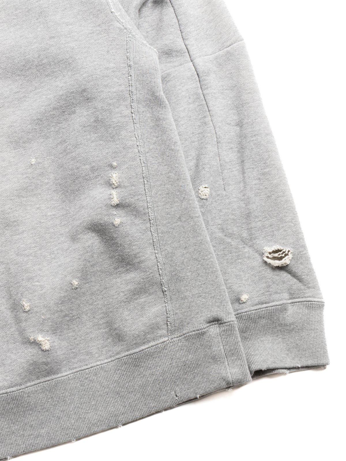 NEEDLES DECONSTRUCTED SWEAT SHIRT GREY - Image 3