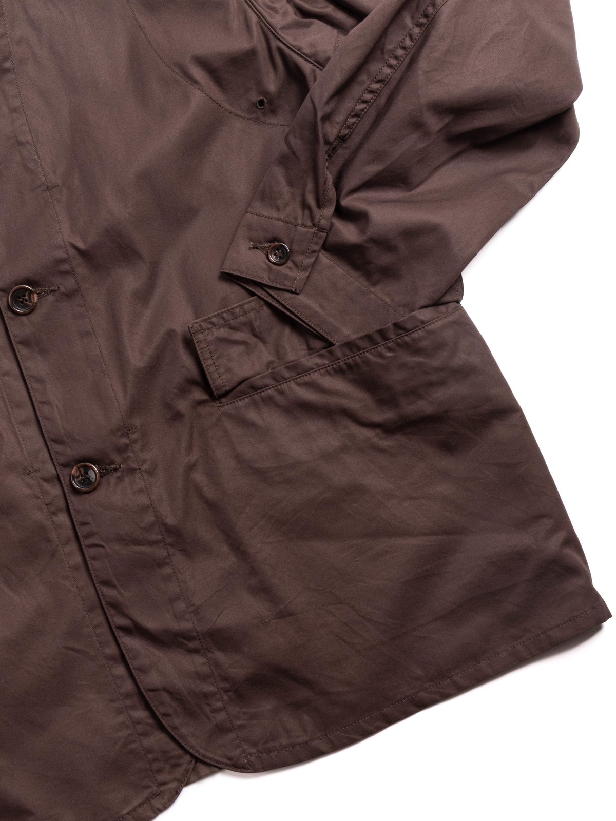 (CJ003) SHERRY TRAVELLERS SPORTS COAT DARK BROWN - Image 3