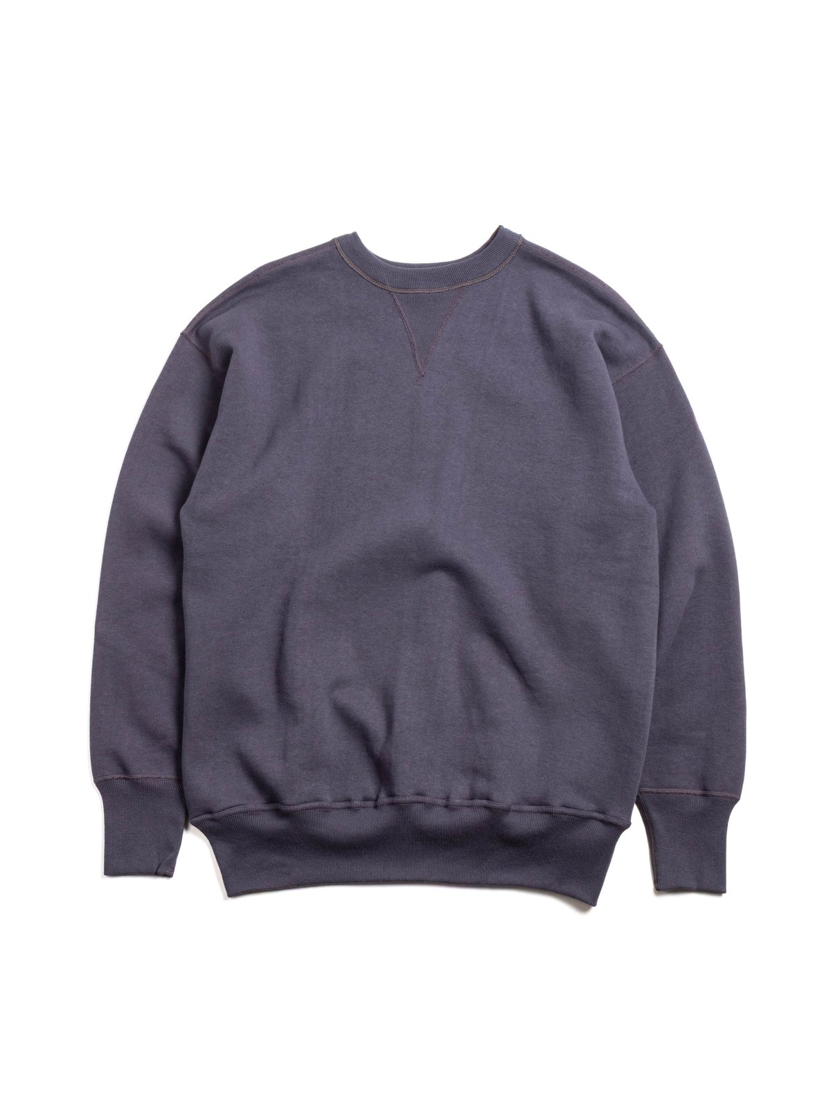(LOT 401) PLAIN SWEATSHIRT EGG PLANT - Image 1
