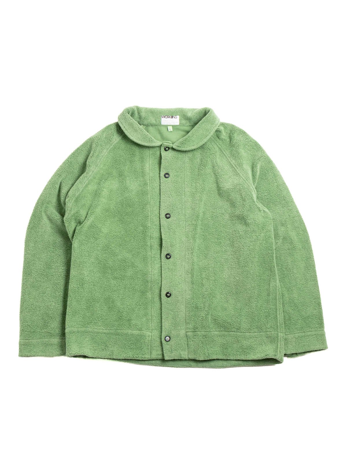 DRIP SHIRT COTTON FLEECE MANTIS GREEN  - Image 1