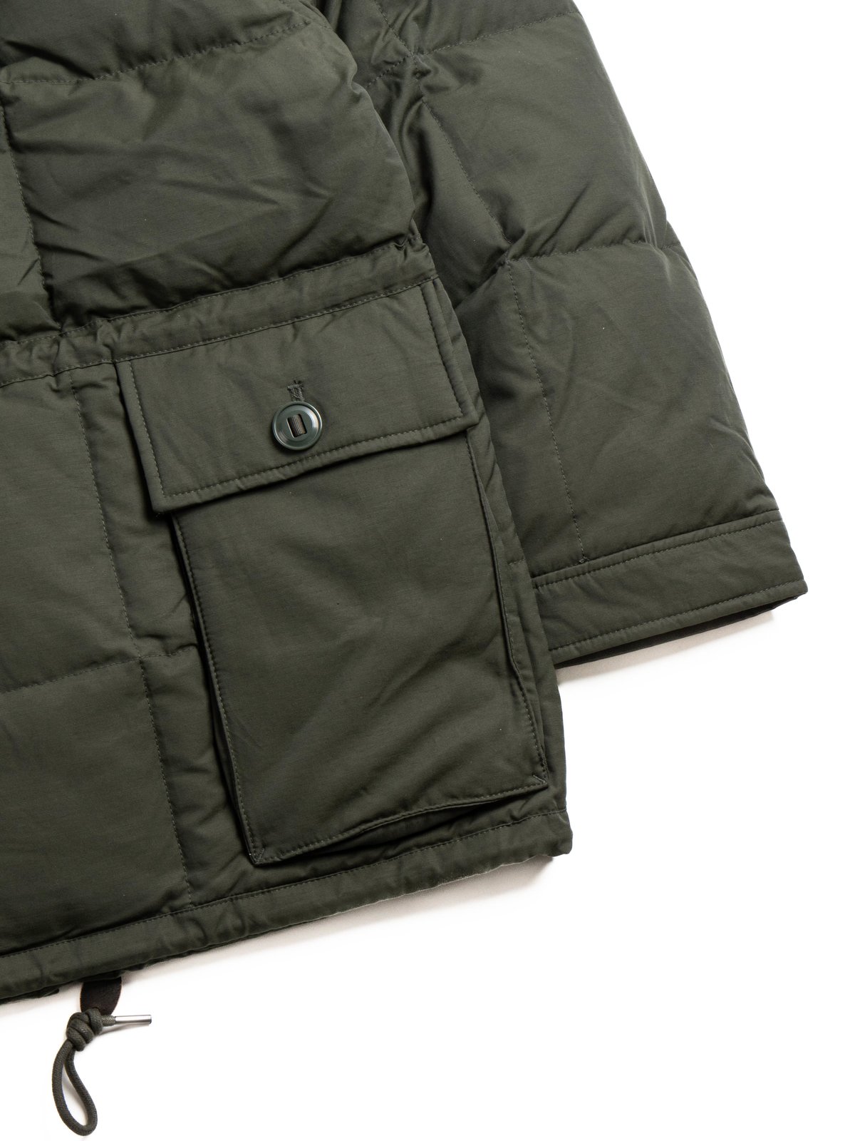 KARAKORAM DOWN PARKA JACKET DARK GREEN - Image 7