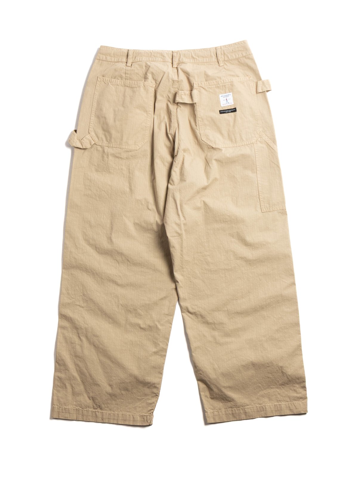 PAINTER PANT GARMENT DYED RIPTSOP KHAKI - Image 8