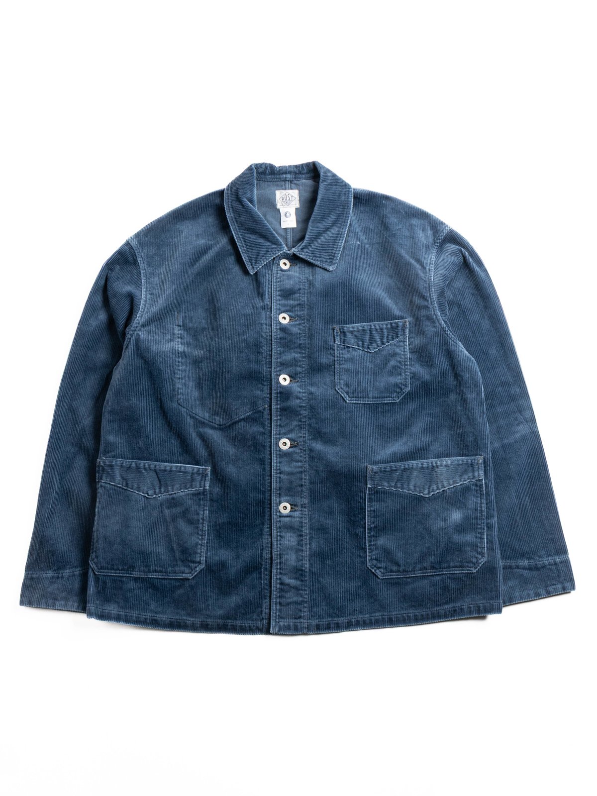 POS TRAVAIL 2 COVERALL WIDE–WALE CORD NAVY - Image 1