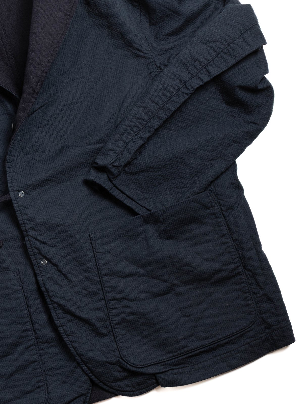 (10&ndash;J04) REVERSIBLE HUNTER JACKET NAVY - Image 7